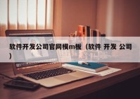 软件开发公司官网模m板（软件 开发 公司）