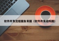 软件开发流程图鱼骨图（软件开发结构图）